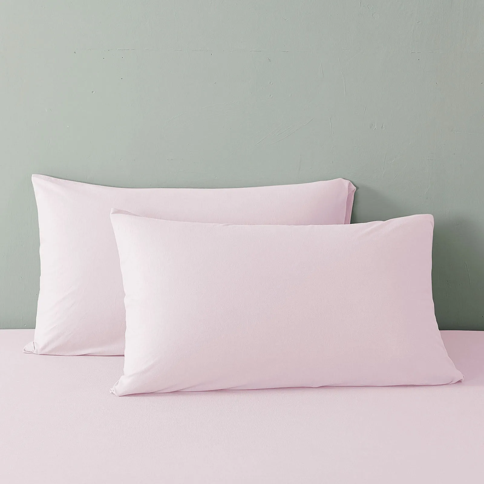 100% Jersey Cotton Quilt Cover Set | Ultra Soft Bedding | Luxurious | Queen | Pink Marle