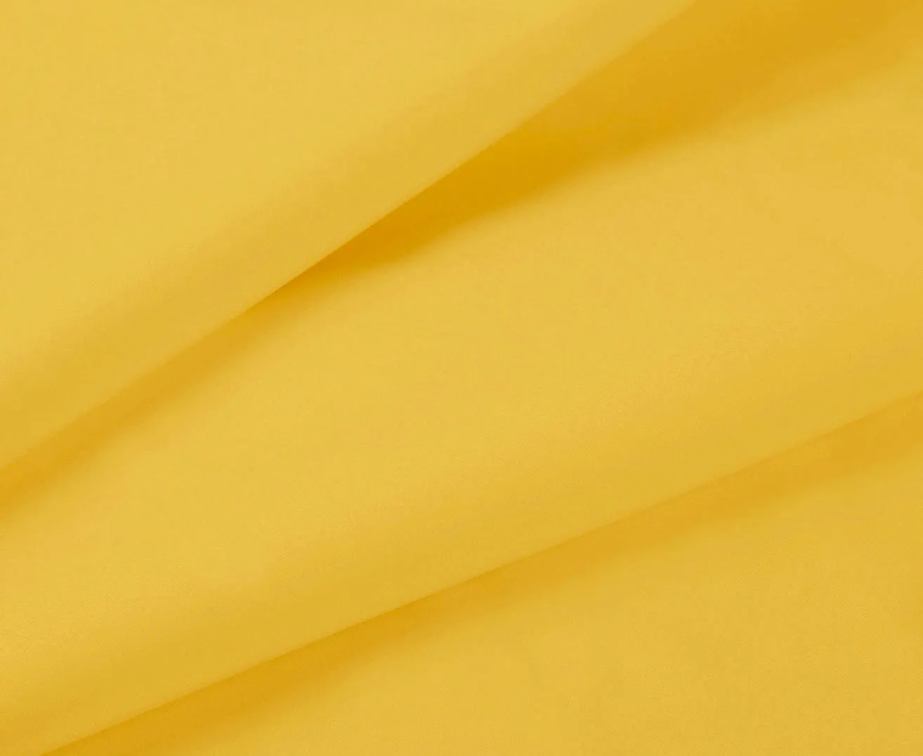 1000TC Ultra Soft Bed Sheet Set | Double Size | Yellow | Flat & Fitted