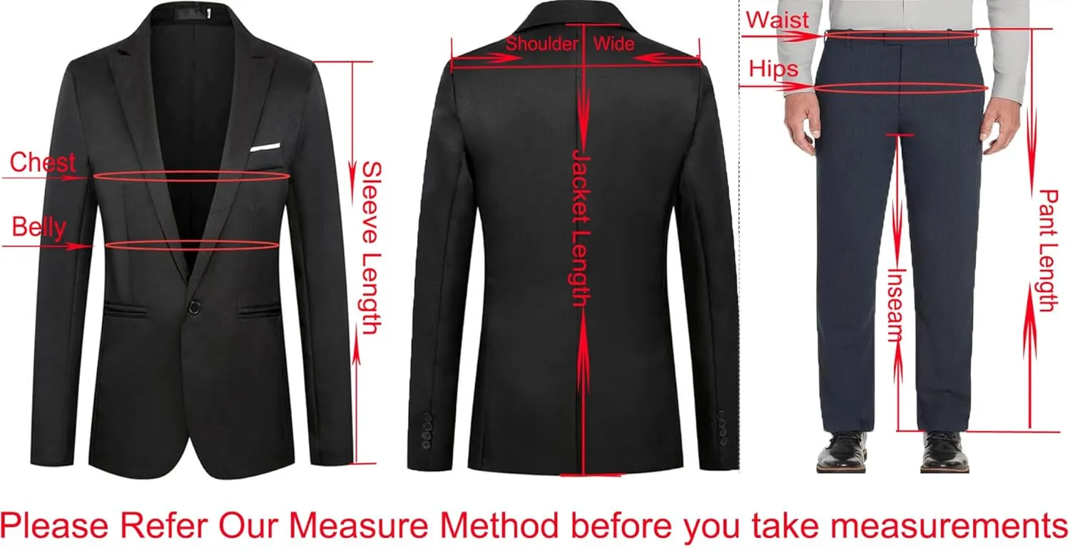 3 Piece for Boys Suit Kids Teenage Formal Casual Wedding Party Birthday Jacket Vest Pants Set Ring Bearer Outfit
