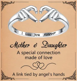 925-Sterling-Silver Heart Claddagh Rings for Women - Adjustable White/18K/Rose Gold Plated Irish Claddagh Ring Friendship Promise Love Heart Jewelry Rings Christmas Gifts for Women Friends