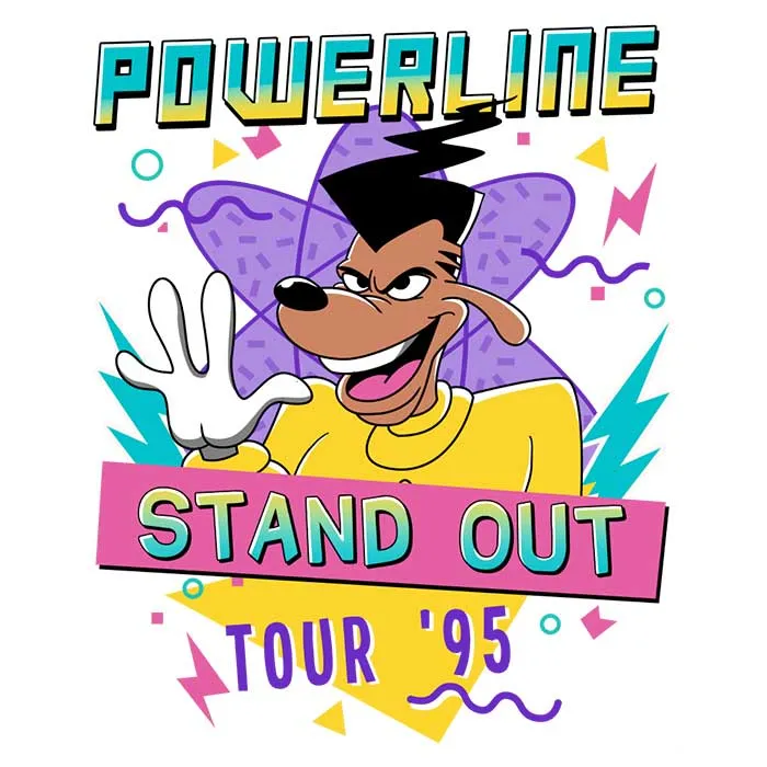 95' Stand Out Tour - Shower Curtain