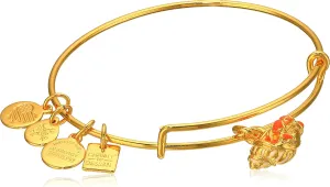 Alex and Ani Hermit Crab Expandable Gold-Tone Bangle Bracelet