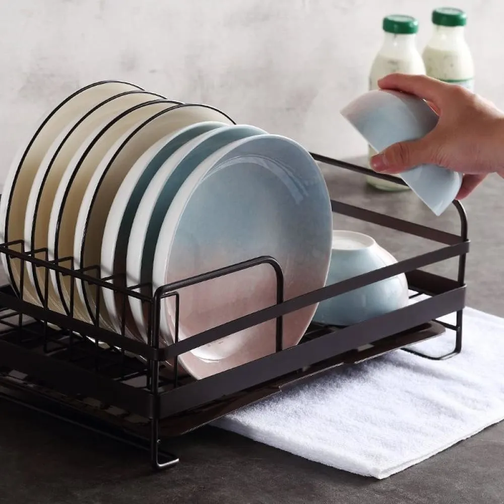 Bakeey Drying Tableware Storage Shelf Kitchen Tableware Storage Rack-2 Colours