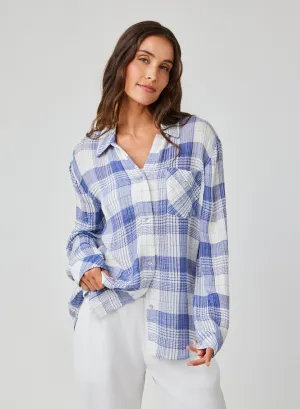 Bella Dahl Oversized Shirt with Pocket