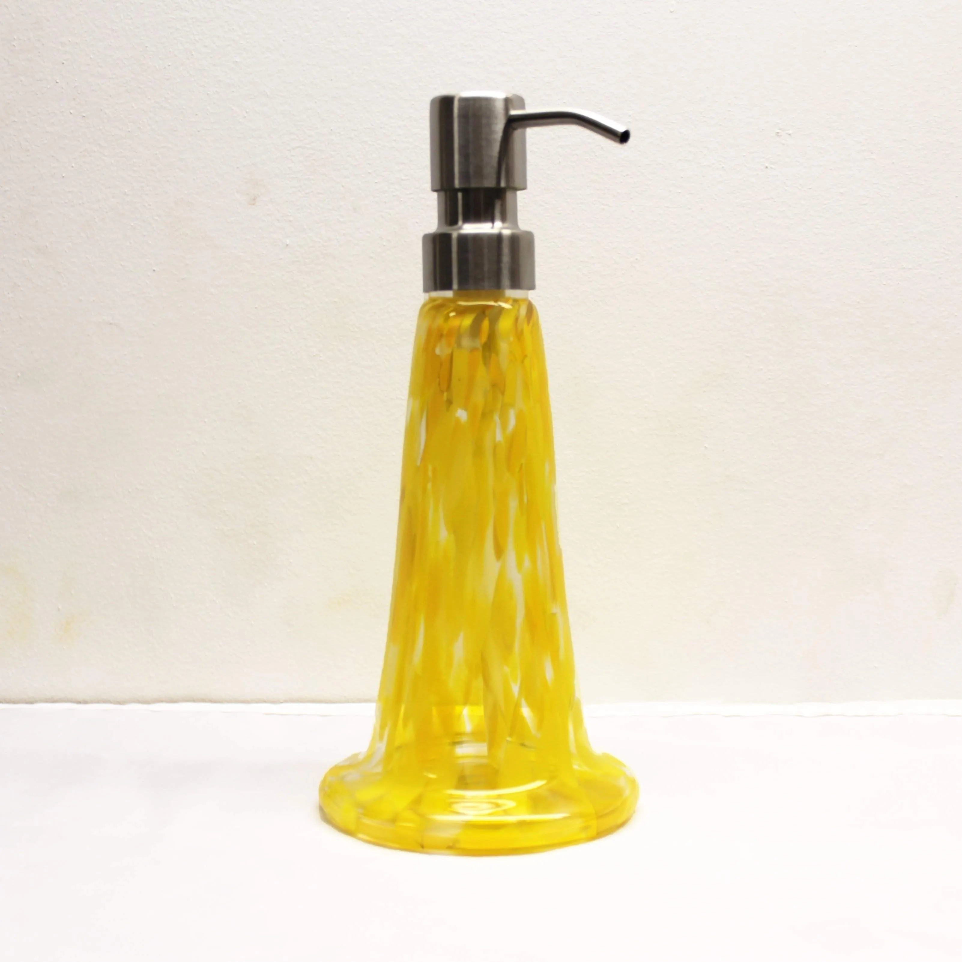 Blown Glass Soap Dispensers - Reusable Everyday Elegance