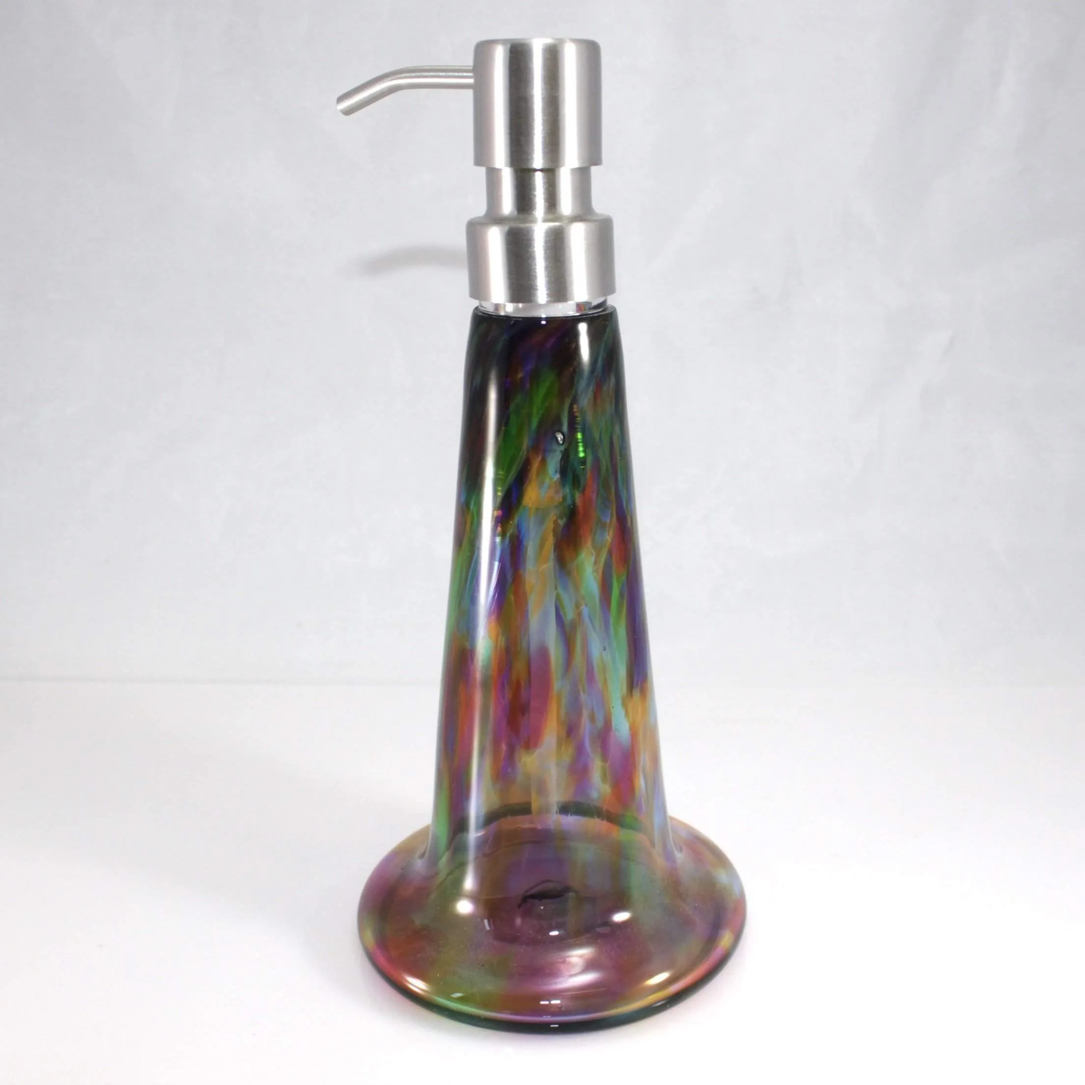 Blown Glass Soap Dispensers - Reusable Everyday Elegance