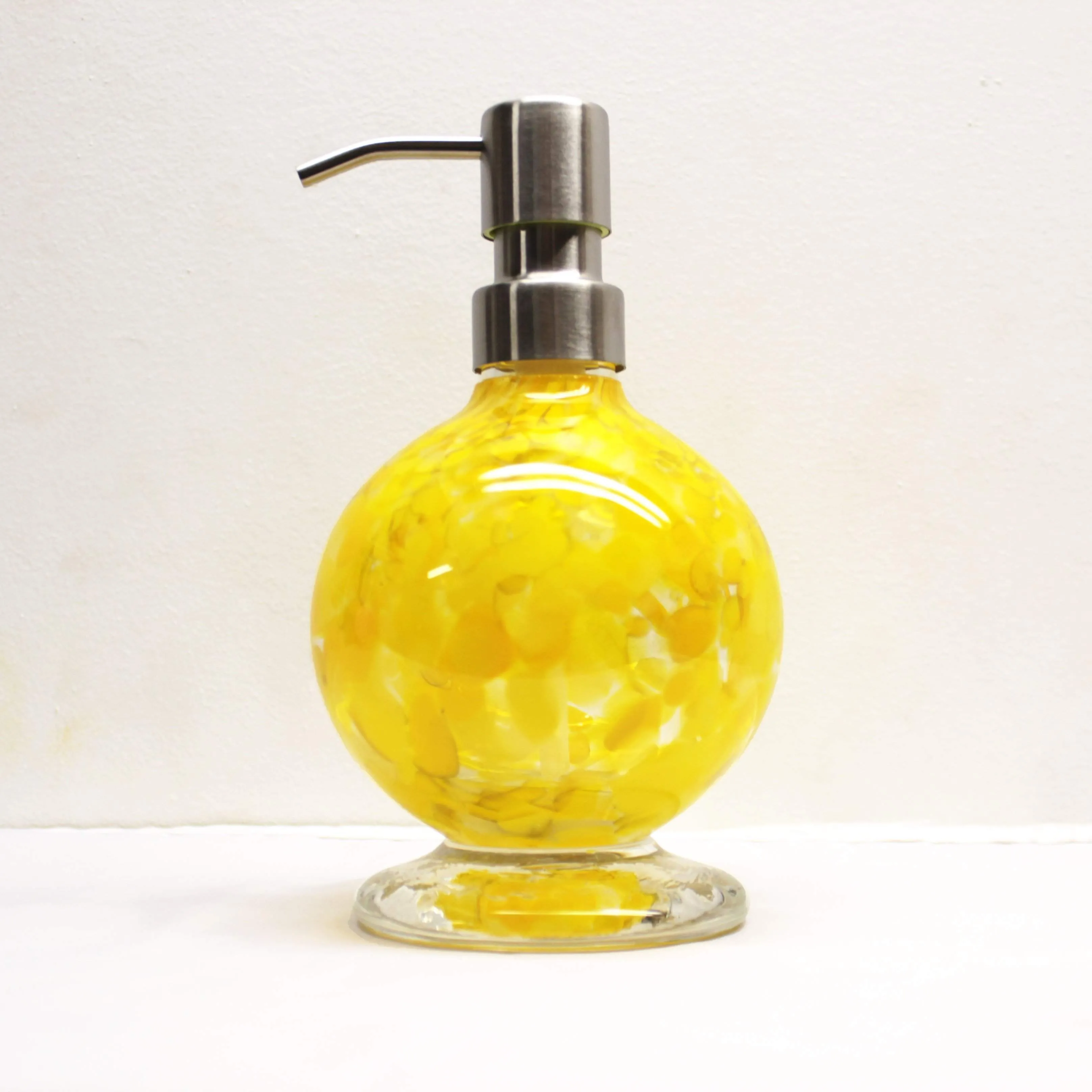 Blown Glass Soap Dispensers - Reusable Everyday Elegance