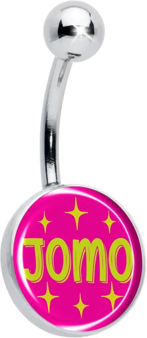 Body Candy Womens 14G 316L Stainless Steel Navel Ring Piercing Pink JOMO Mens Belly Button Ring