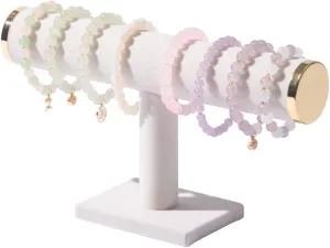 Bracelet Holder Stand,Bracelet Organizer Display for Selling,Bangle Organizer for Women,Watch Storage Holder for Men,Jewelry Business Supplies (Beige   metal lid)