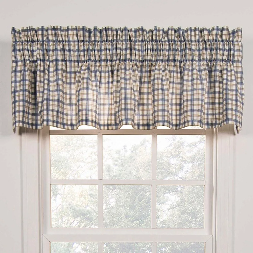 Bristol Plaid Tier & Valance