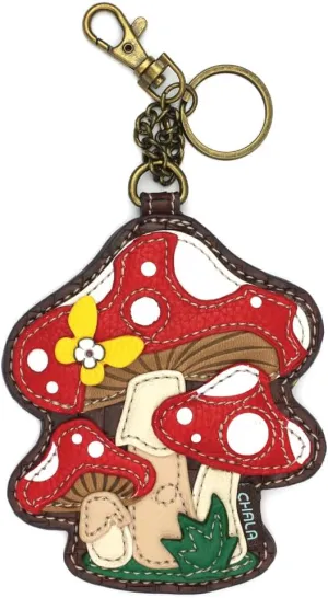 CHALA Plant Life Collection Women's Decorative Key Fob/Coin Purse Accessory