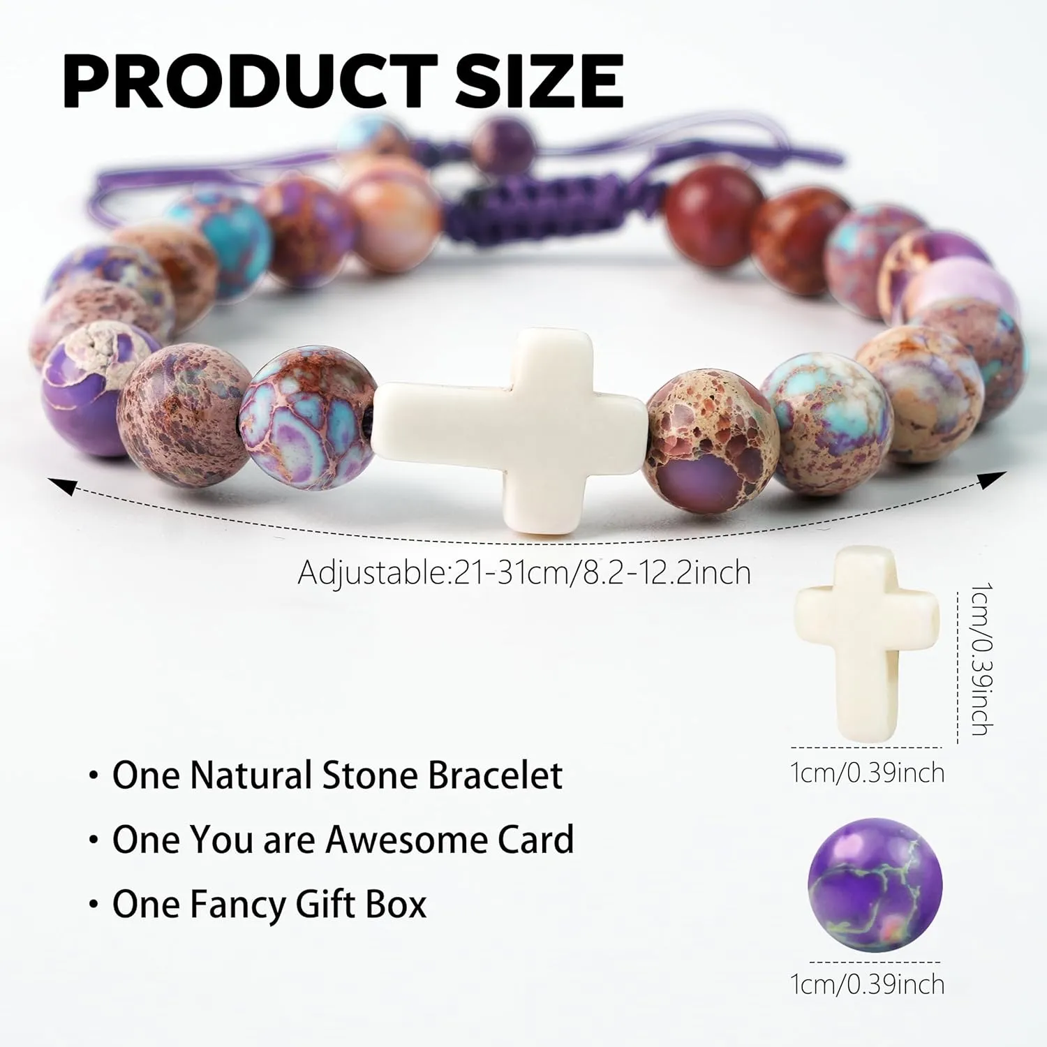 Christian Baptism Communion Confirmation Gifts for Women Christian Religious Bracelets Inspirationa Religious Gifts Catholic Jewelry for Women Friends Sister Mom Grandma