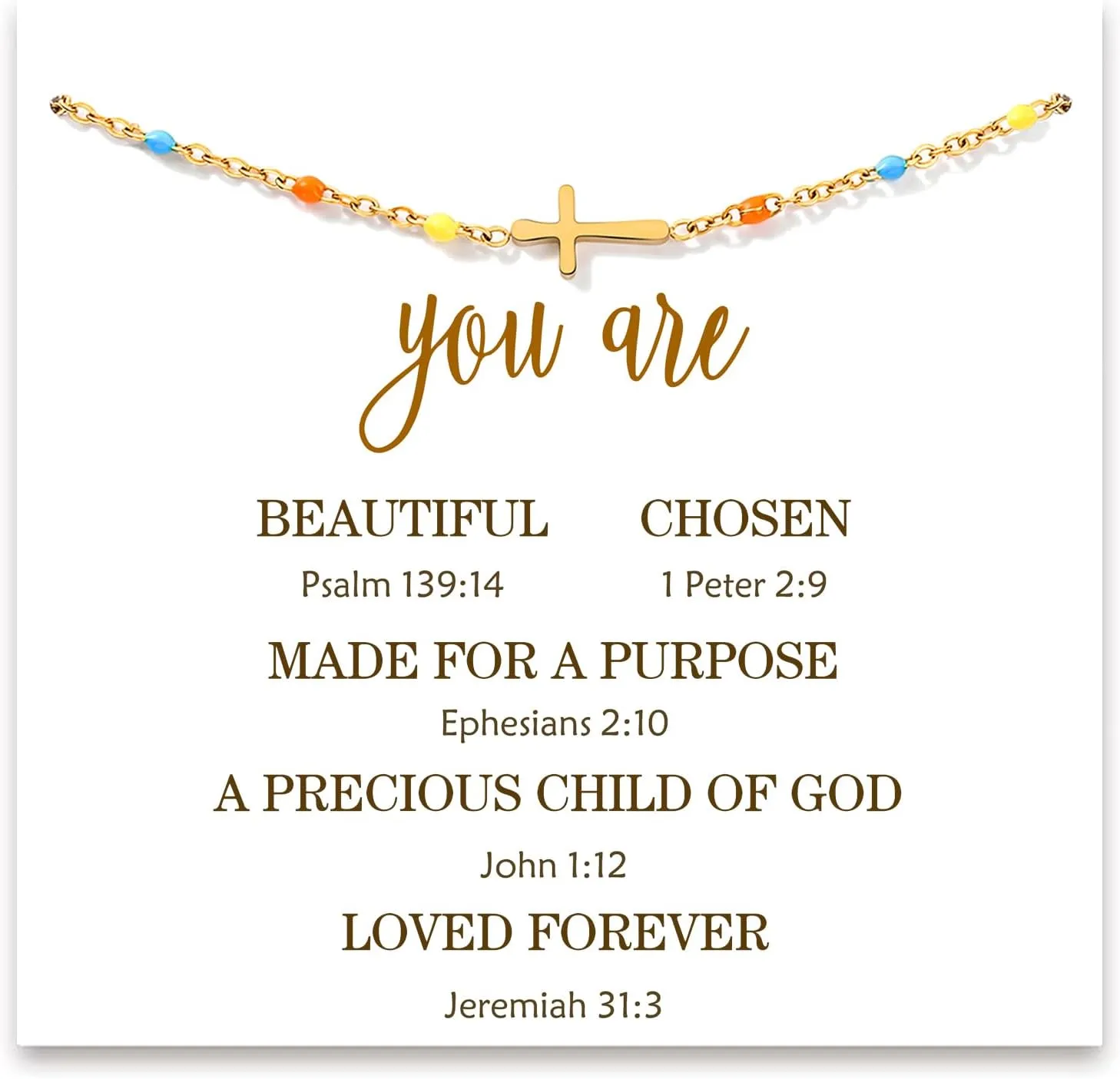 Christian Mothers-Day Gifts for Women, First Communion Confirmation Graduation Religious Cross Bracelet Jewelry for Women Her Faith, Inspirational Jesus Birthday Gifts for Friends/Mom/Grandma/Daughter/Sisters/Granddaughter/Her