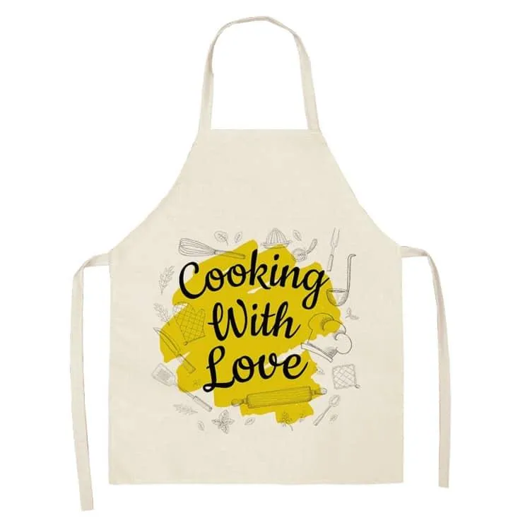 Cotton and Linen Apron