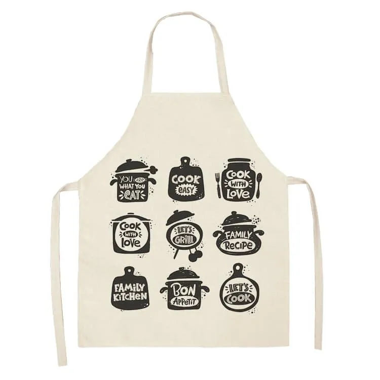 Cotton and Linen Apron