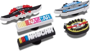 Crocs Jibbitz Shoe Charms Multi-Packs, Sports & Athletics Collection, Nascar, One Size