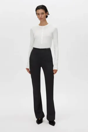 Delphin Button Down Top Ivory