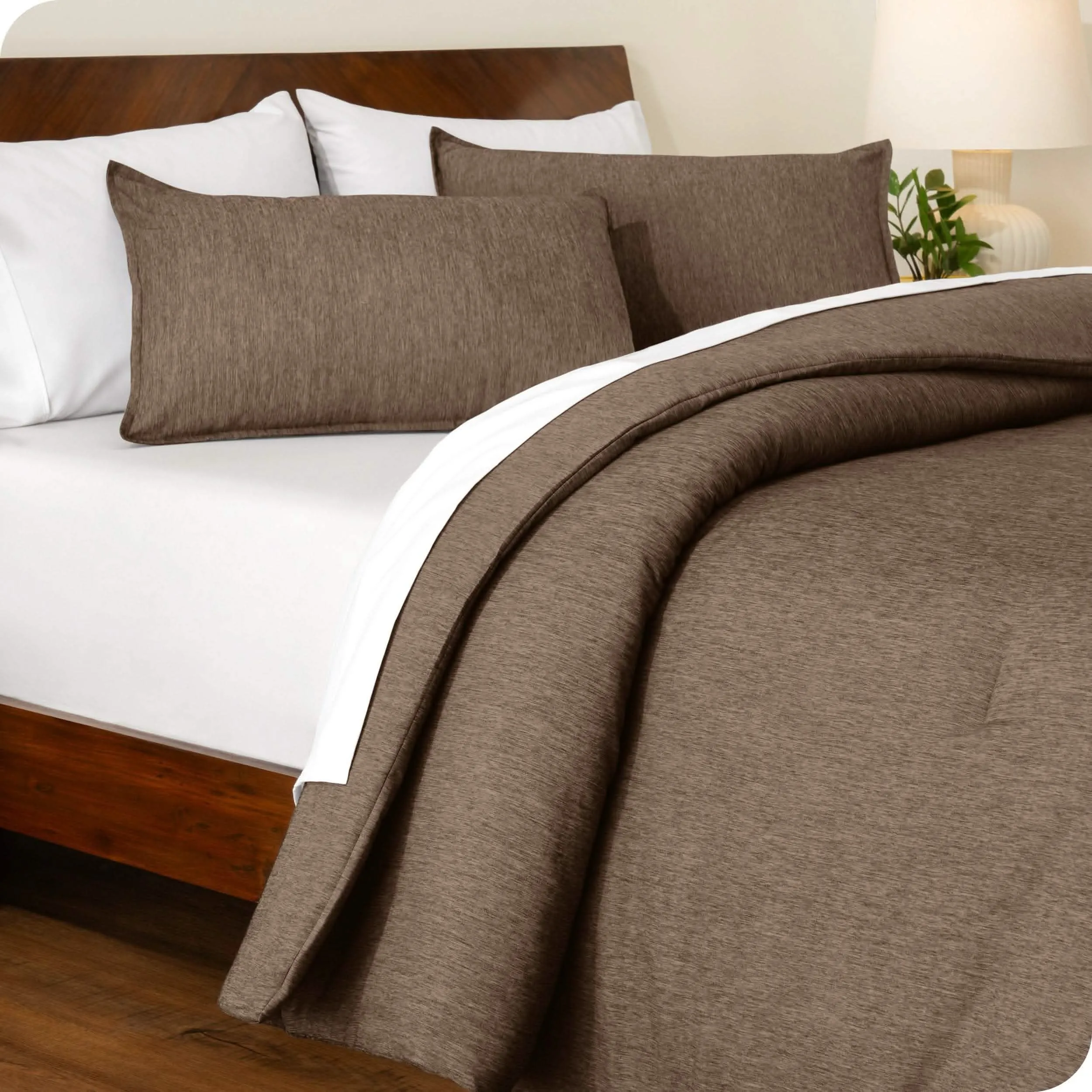 Down Alternative Track Stitch Comforter Set