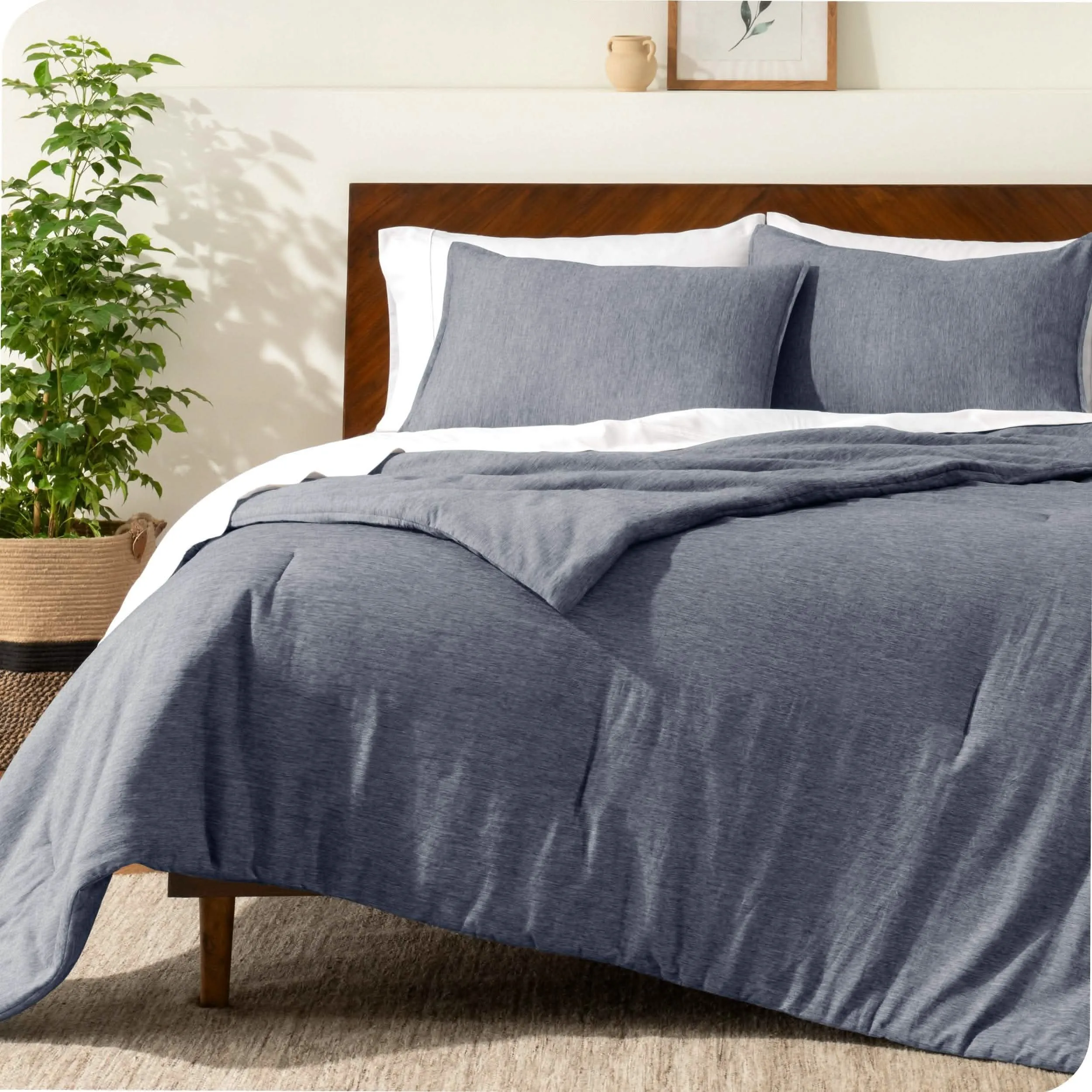 Down Alternative Track Stitch Comforter Set