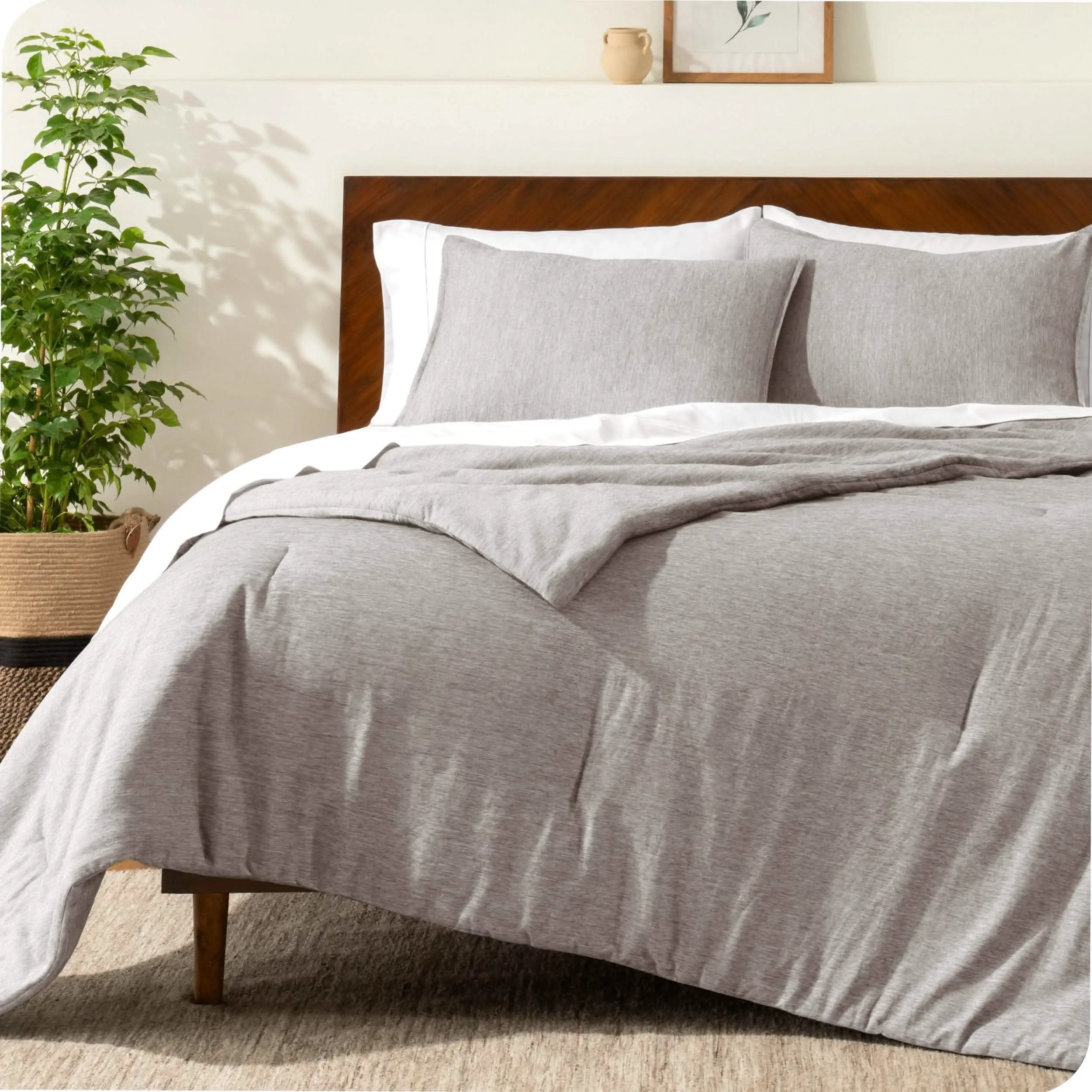 Down Alternative Track Stitch Comforter Set