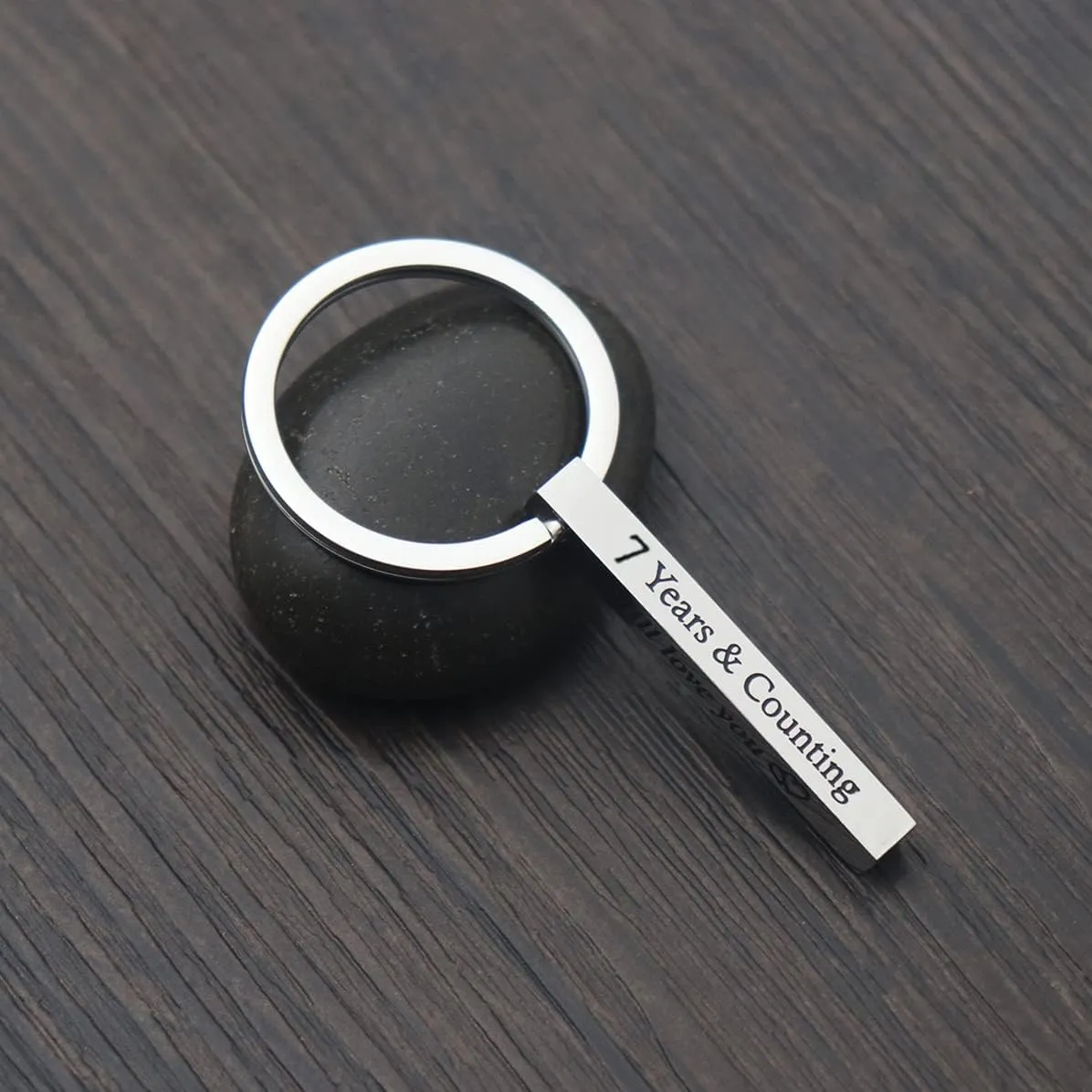 Eilygen Anniversary Keychains Couple Gift Couple Keychain Boyfriend Husband Gift Anniversary Key Chain Gift for Him Her