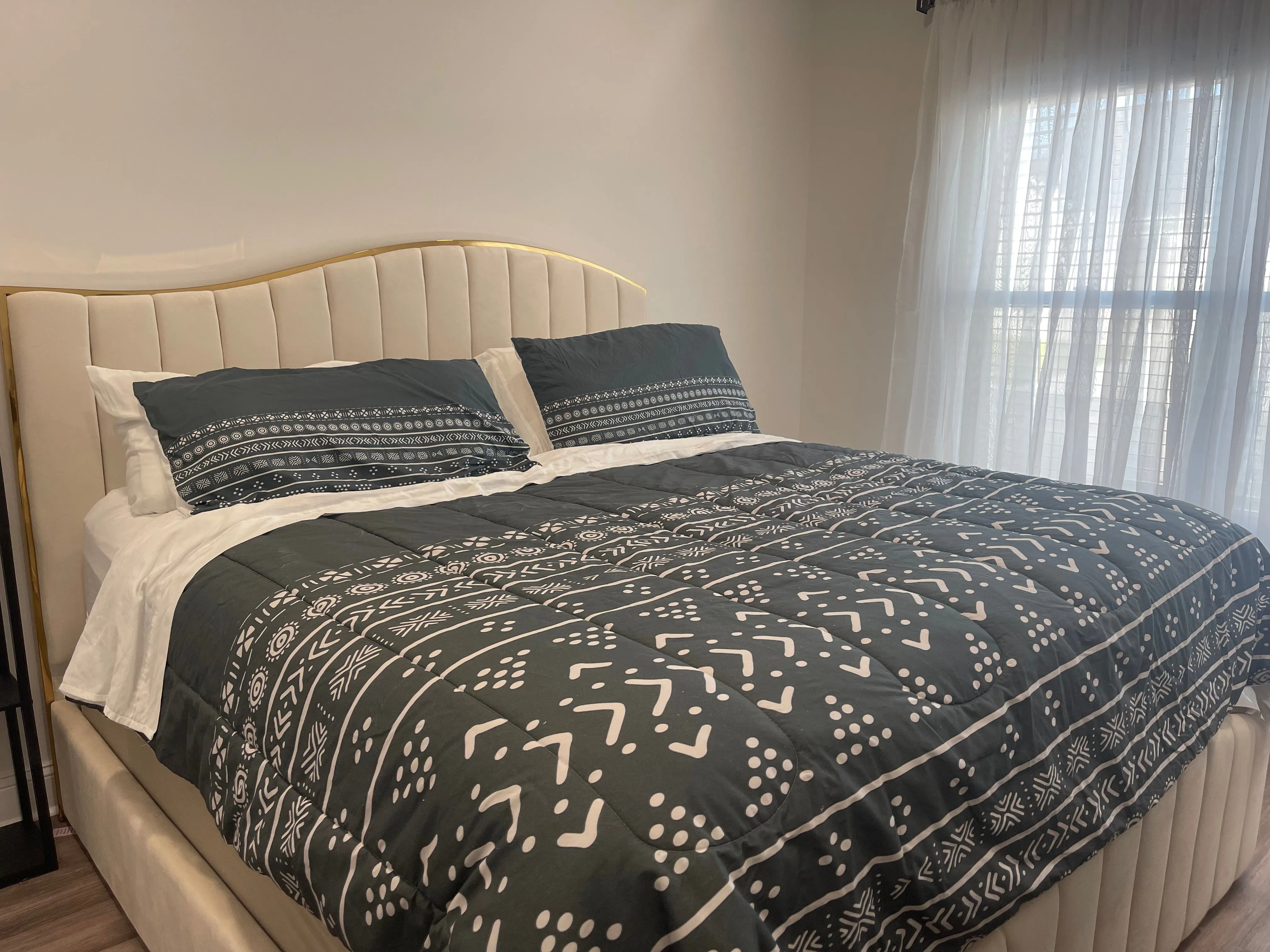 Emerald Mudcloth Boho Bespoke Comforters