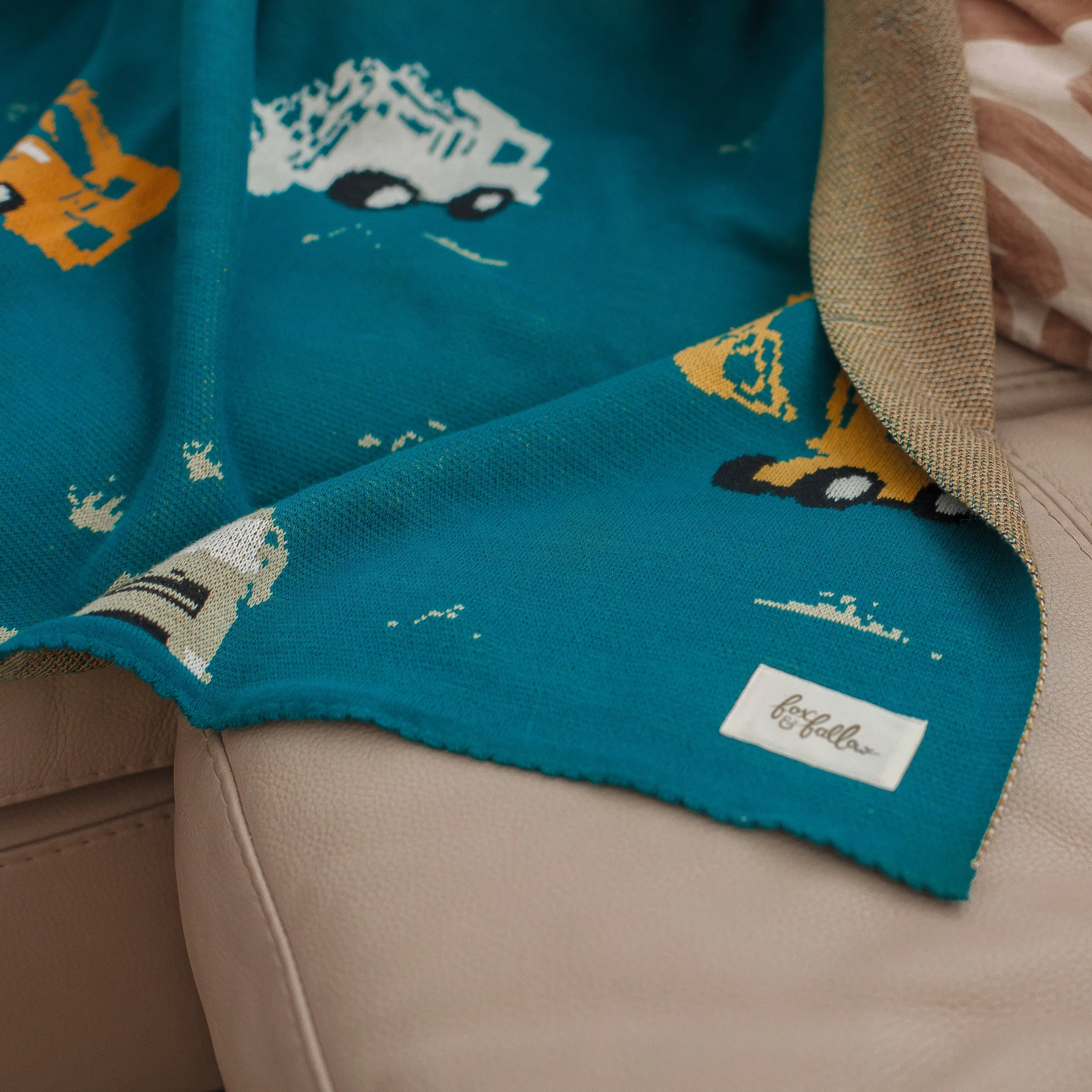 Fox & Fallow - Trucks Blanket
