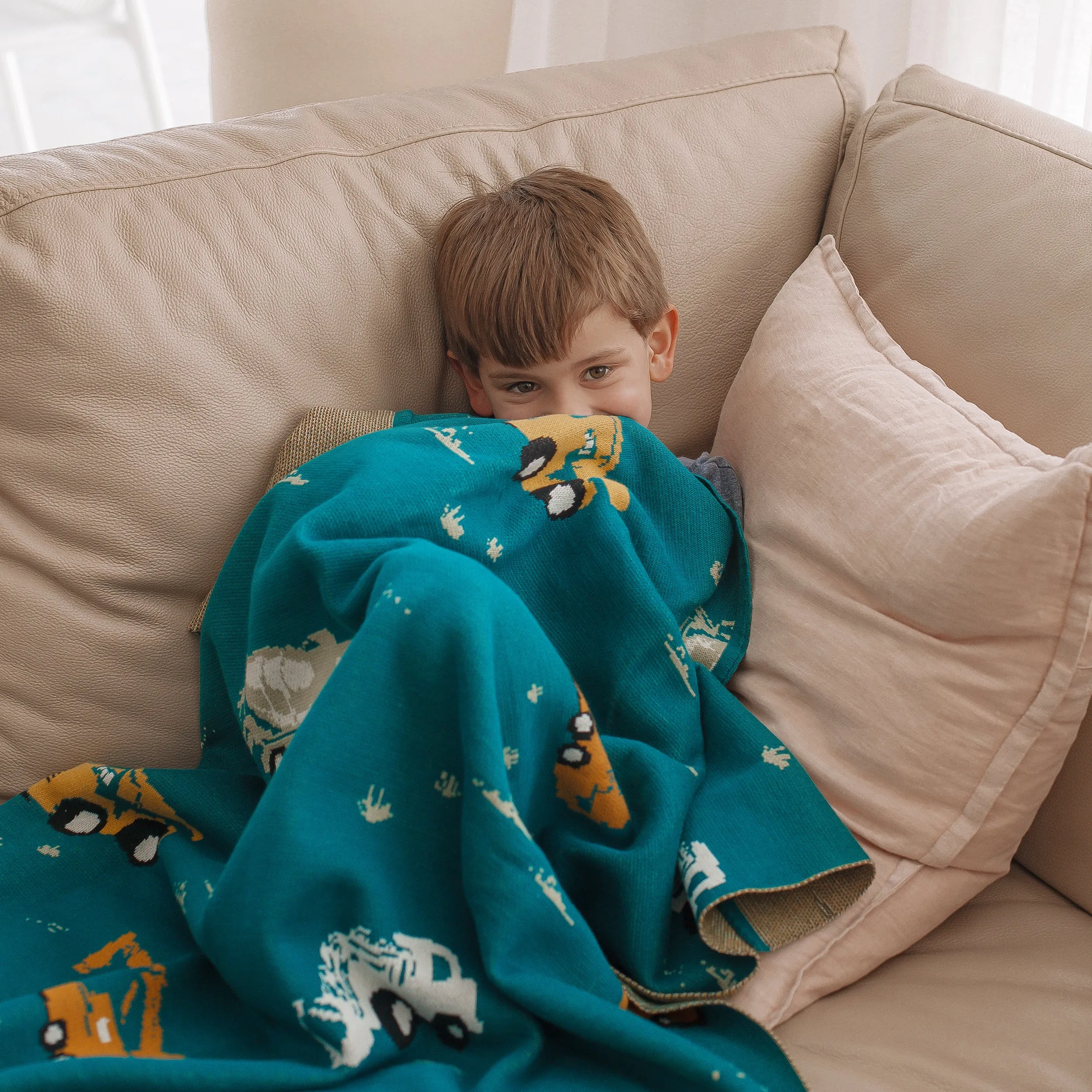 Fox & Fallow - Trucks Blanket