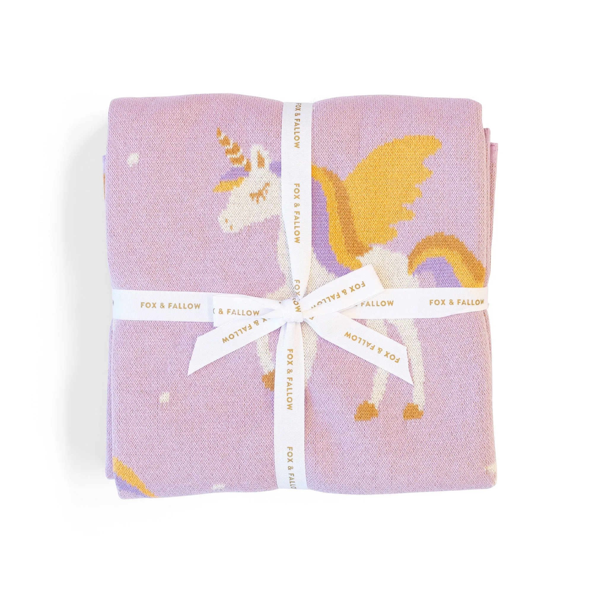 Fox & Fallow - Unicorns Blanket