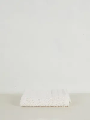 Geometric Baby Blanket | Bianco