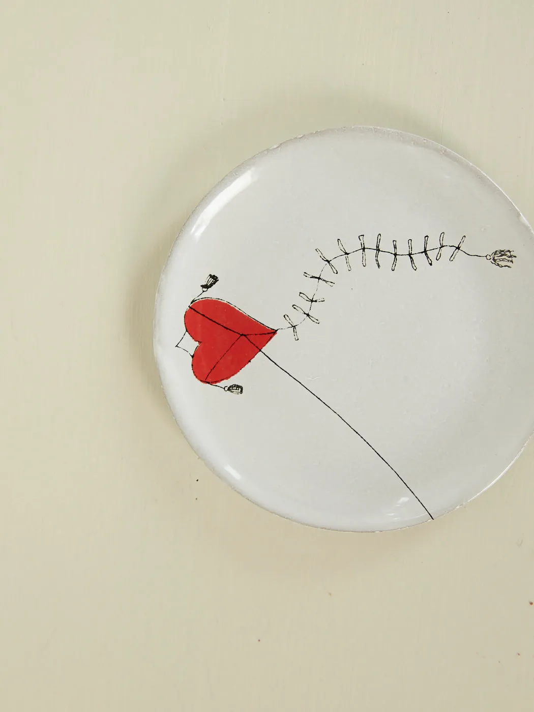 Heart Kite Small Dish