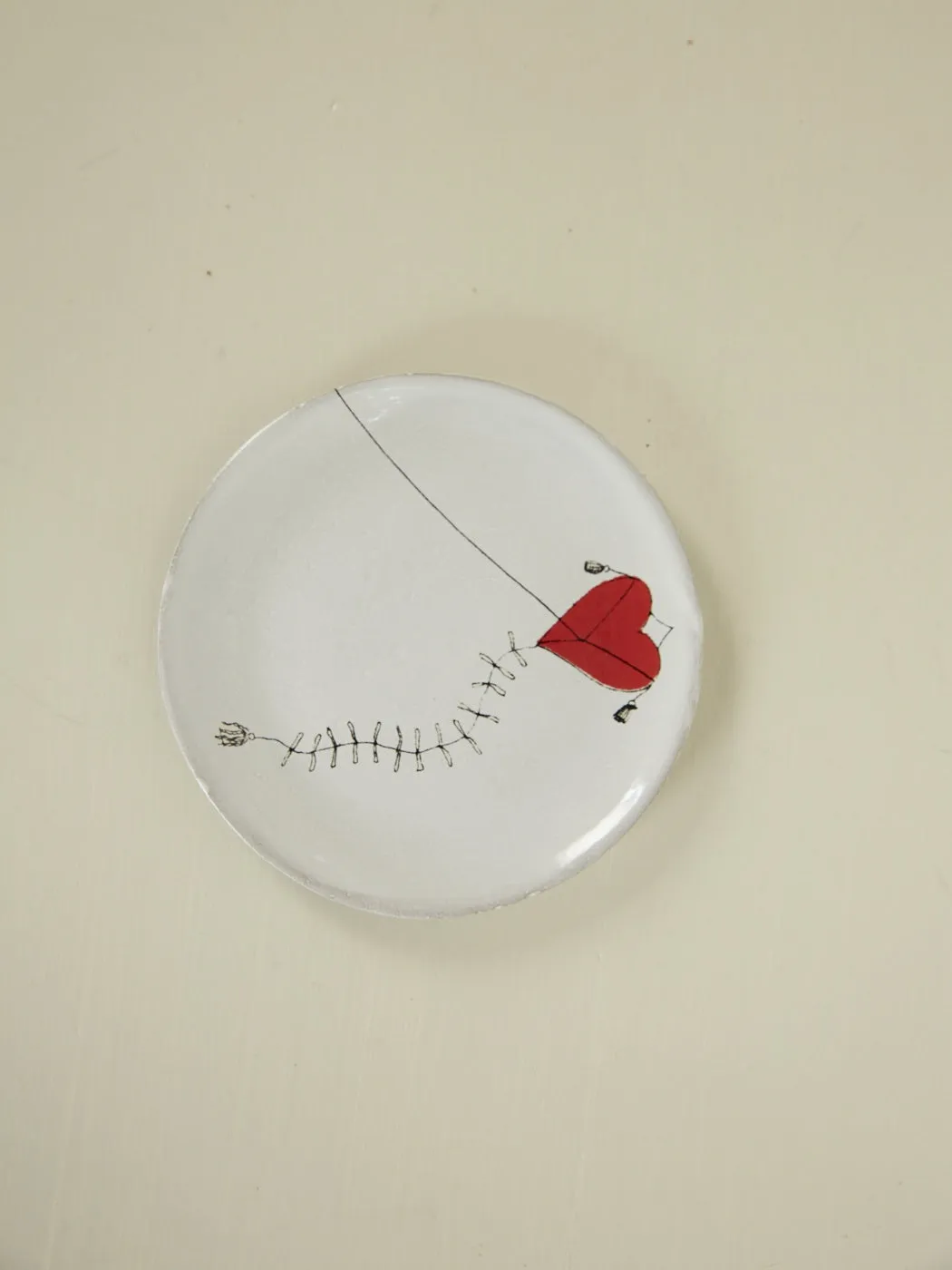 Heart Kite Small Dish
