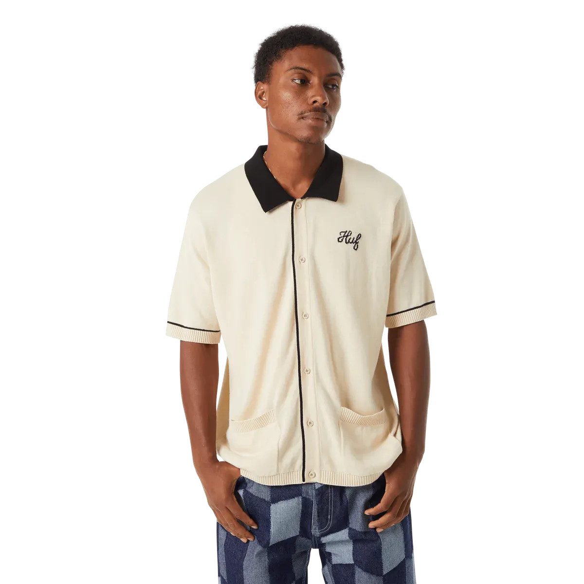 HUF Icarus Knit Top - Natural