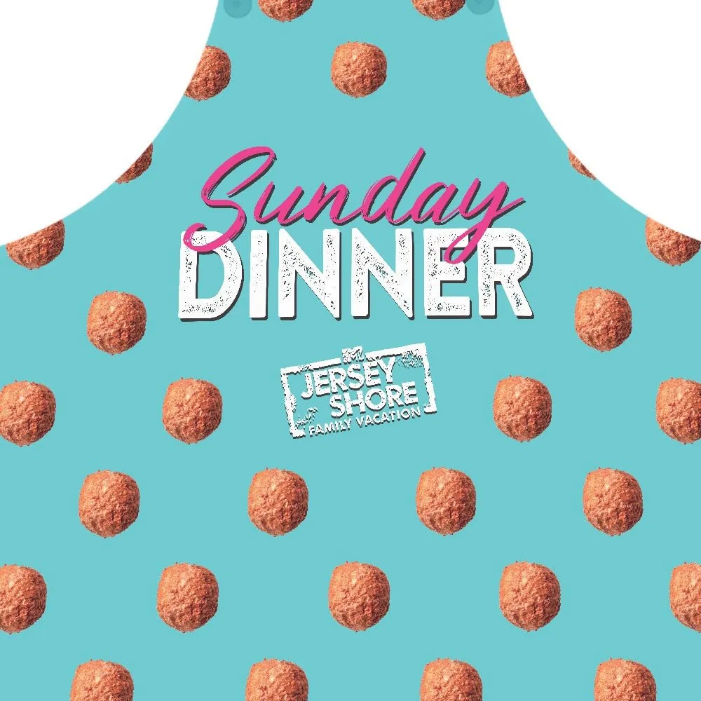 Jersey Shore Family Vacation Sunday Dinner Apron