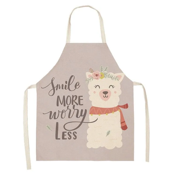 Kawaii Llama Apron