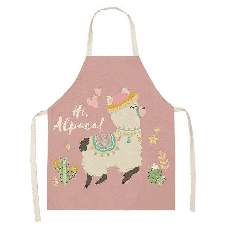 Kawaii Llama Apron