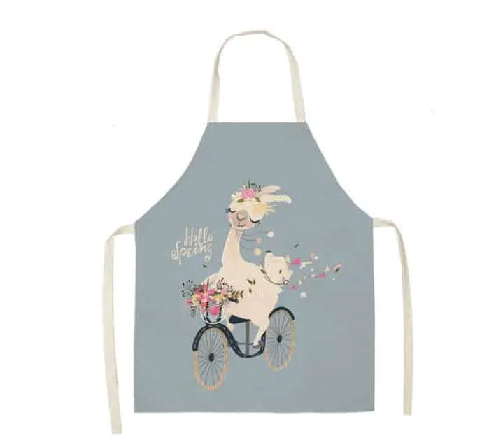 Kawaii Llama Apron