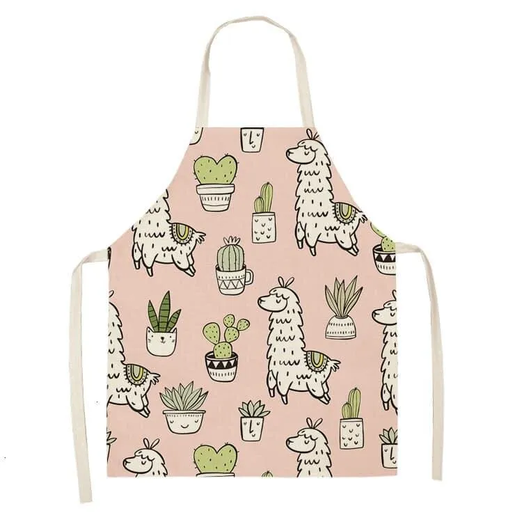Kawaii Llama Apron