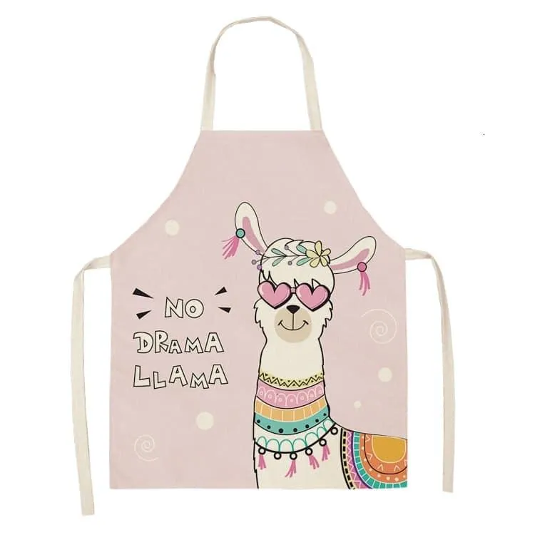 Kawaii Llama Apron