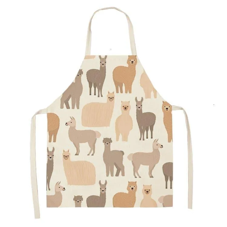 Kawaii Llama Apron