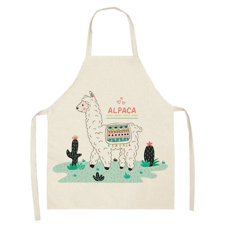 Kawaii Llama Apron