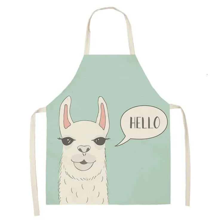 Kawaii Llama Apron