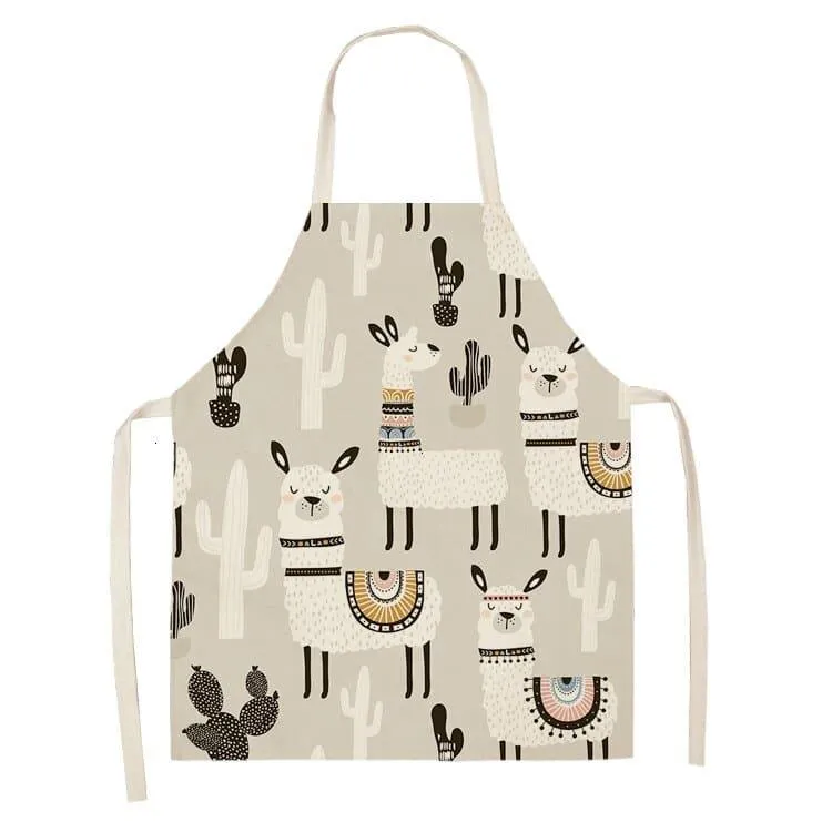 Kawaii Llama Apron