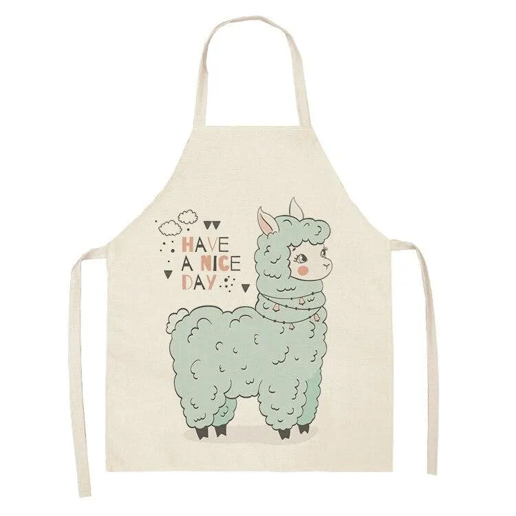 Kawaii Llama Apron