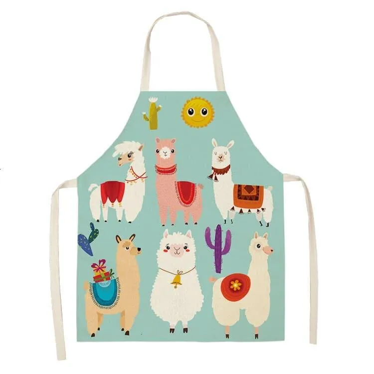 Kawaii Llama Apron