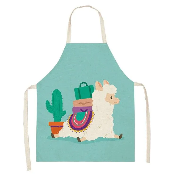 Kawaii Llama Apron