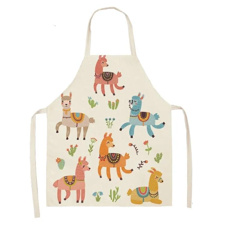 Kawaii Llama Apron