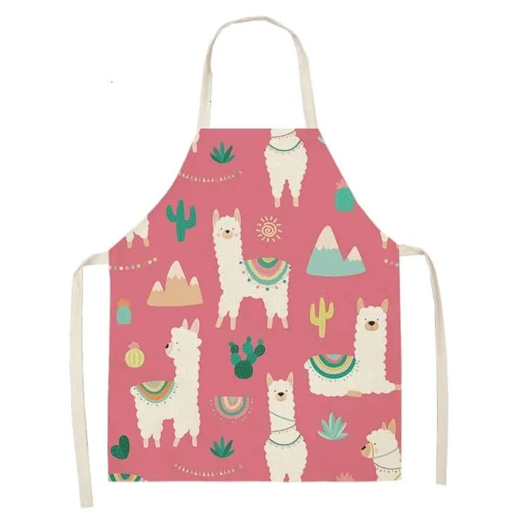 Kawaii Llama Apron