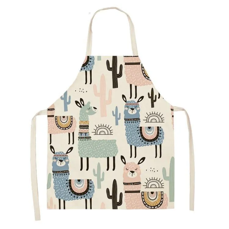 Kawaii Llama Apron