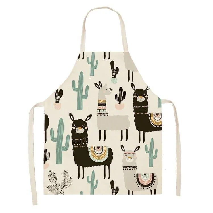 Kawaii Llama Apron